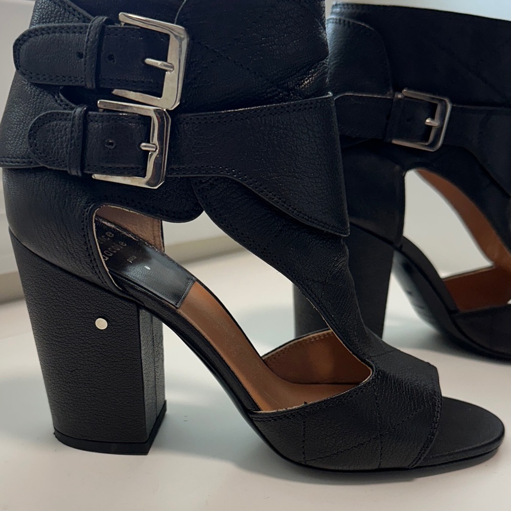 Laurence Dacade Black Heeled Boots - Picture 3 of 14